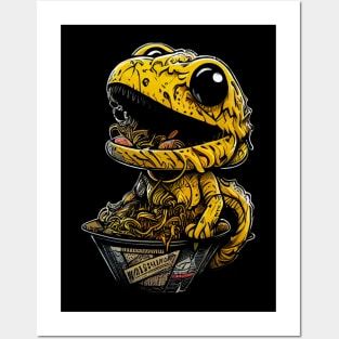 Ramen Agumon Posters and Art